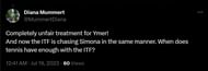 Screenshot from Twitter